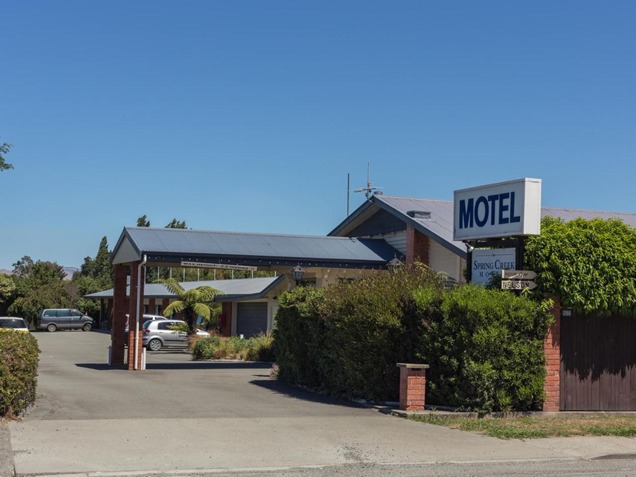 Spring Creek Motel 布伦海姆 外观 照片